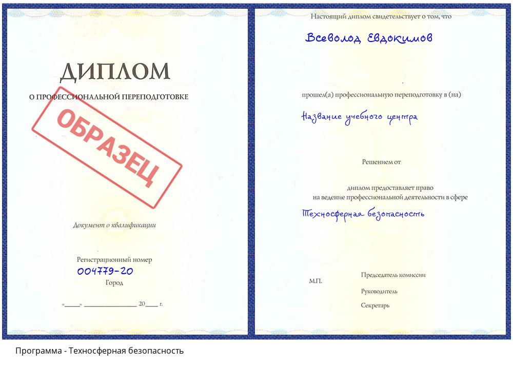 Техносферная безопасность Щекино